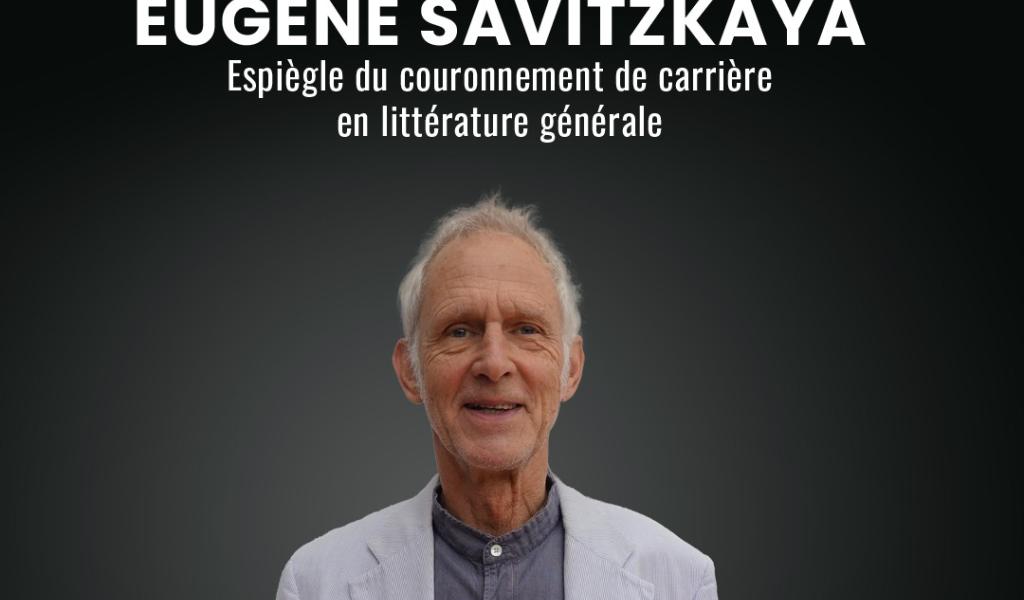 Eugène Savitzkaya récompensé par un Espiègle pour l'ensemble de son oeuvre