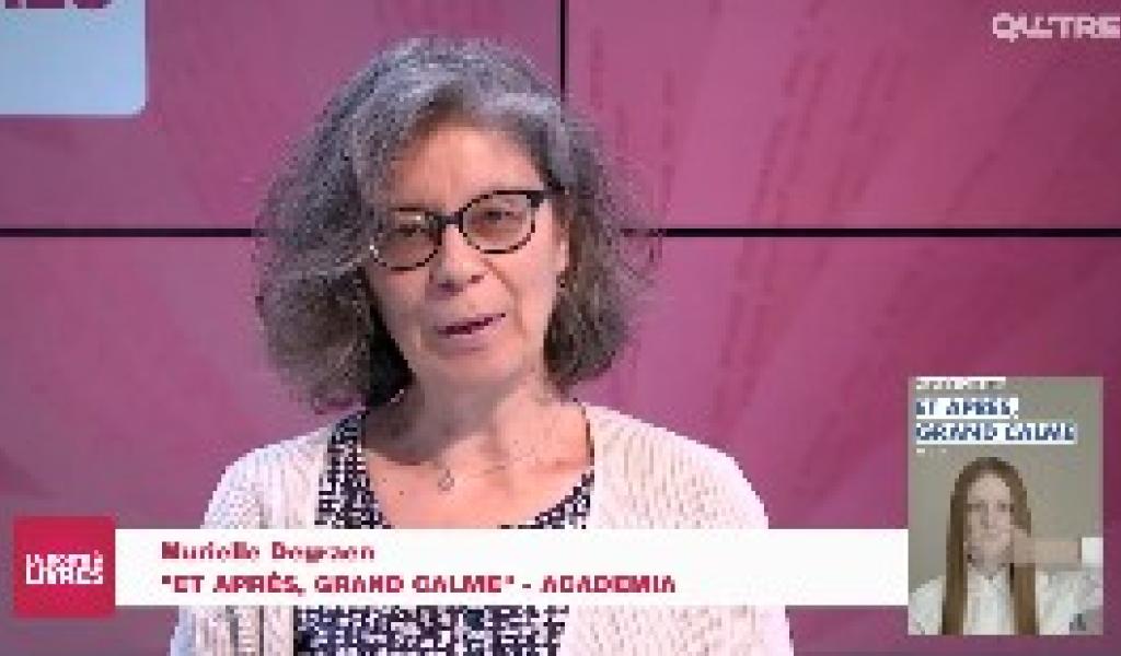 La Boîte à livres : Murielle Degraen, Et après, grand calme (Academia)