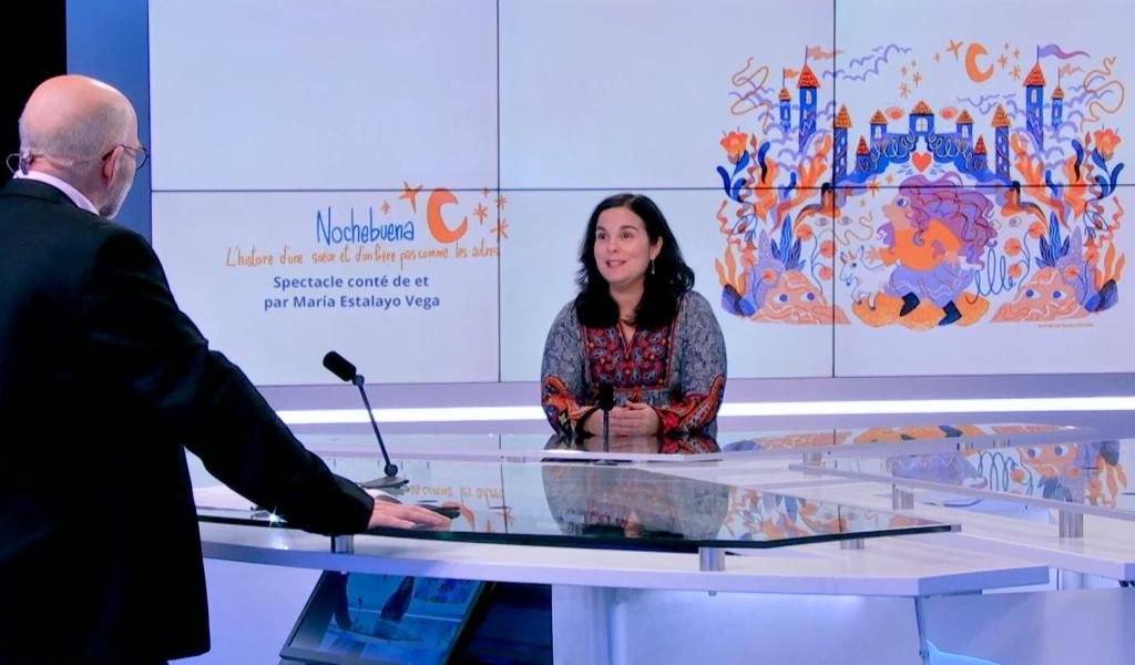 Invitée : la conteuse María Estalayo Vega, en spectacle à Liège