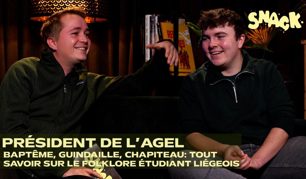 Sanck - Folklore étudiant : le président de l'association générale des étudiants liégeois nous explique tout