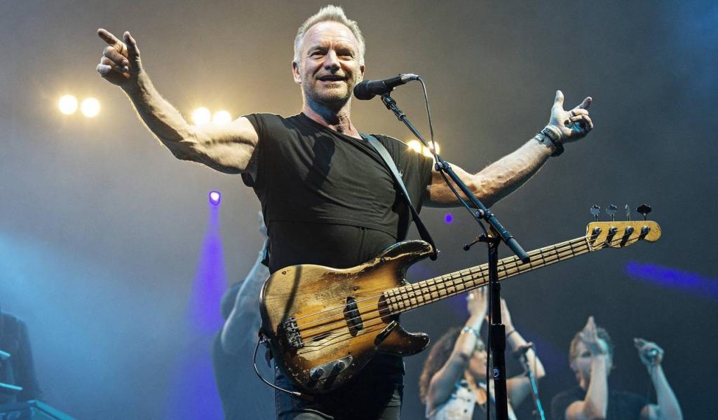 Sting aux Francofolies de Spa le 25 juillet