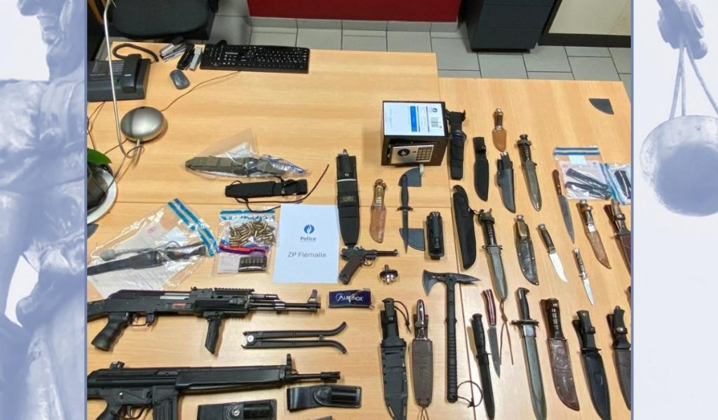 Coup de filet de la zone de police de Flémalle