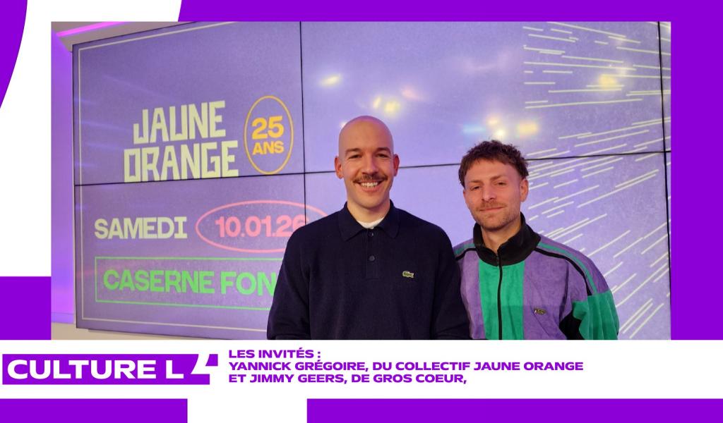 CultureL avec Jaune Orange et Gros Coeur