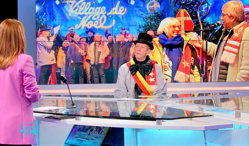 Liège : rencontre avec le nouveau Maïeur du village de Noël