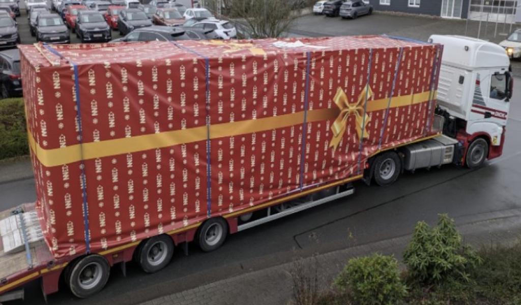 Le cadeau géant de la E40 est identifié !