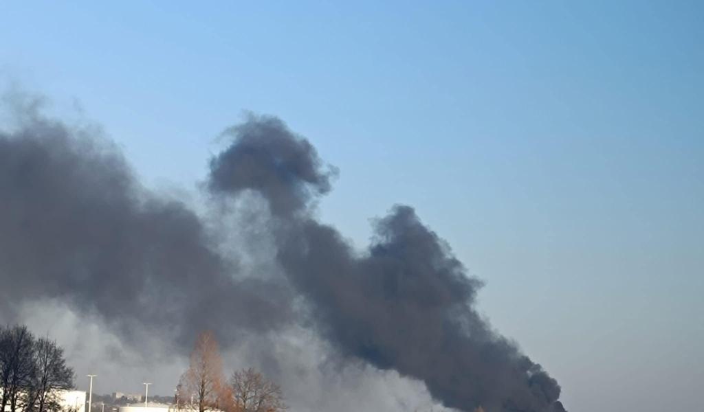 Incendie chez Recydel à Wandre : des fumées visibles à des kilomètres