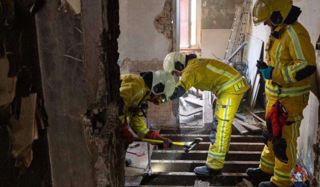 Une personne blessée dans un incendie à Liège