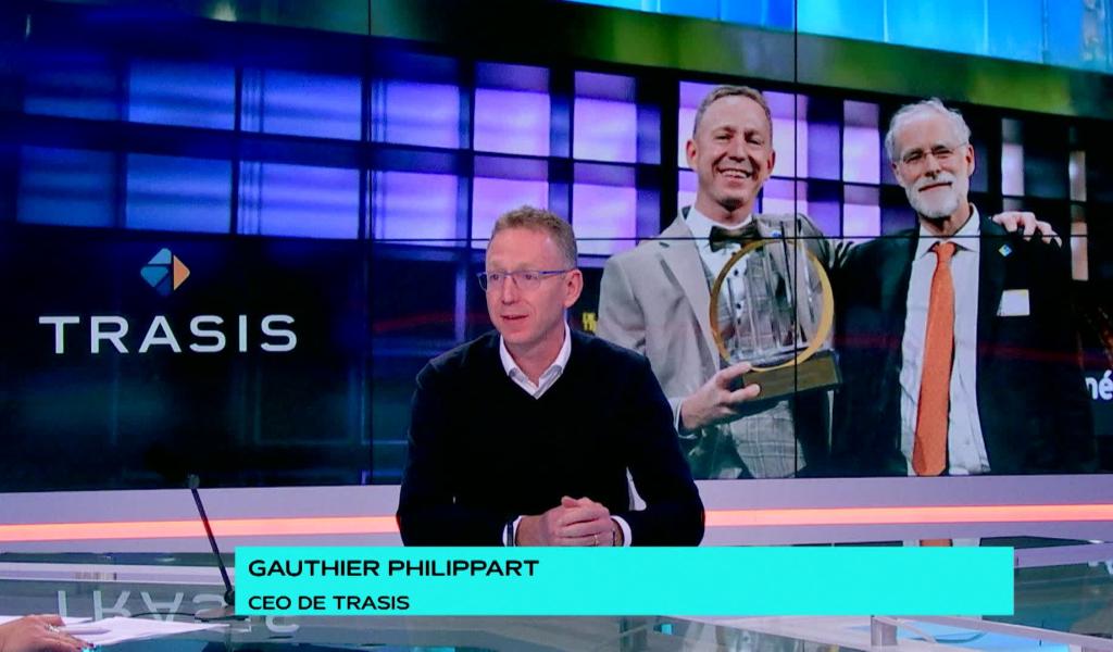 L'invité : Gauthier Philippart, CEO de Trasis (entreprise de l'année)