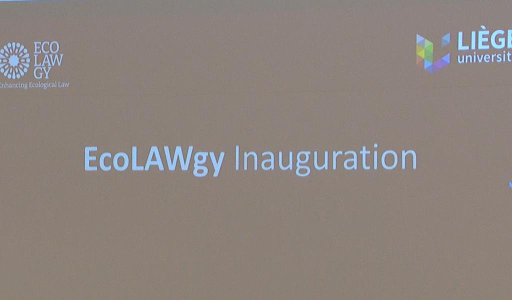 Un nouveau centre EcoLAWgy à l'ULiège