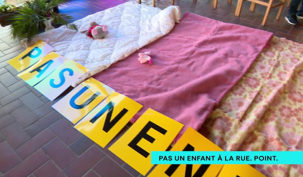 Un action symbolique à l’église Notre-Dame Auxiliatrice pour interpeller les autorités