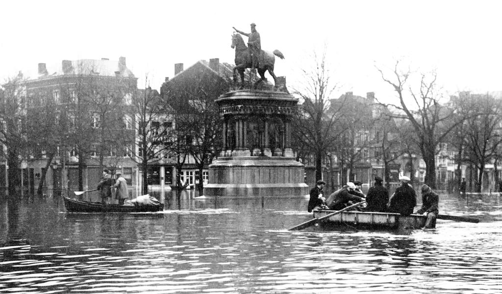 Il y a 100 ans, Liège sous les eaux : le souvenir d’une crue historique