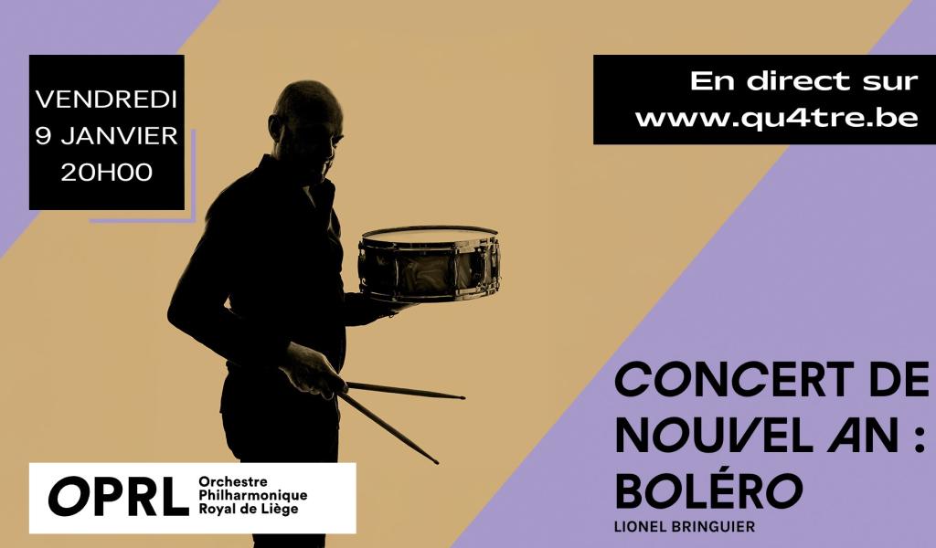 Vendredi 9 janvier - "Concert de Nouvel An : Boléro"