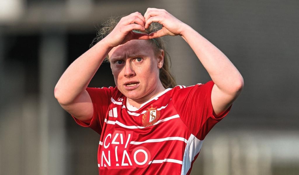 Amber Barrett, buteuse du Standard Femina, quitte les Rouches