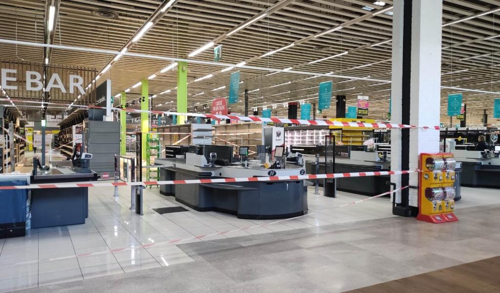 Cette fois, ça y est: l'hypermarché Cora à Rocourt a bel et bien fermé ses portes