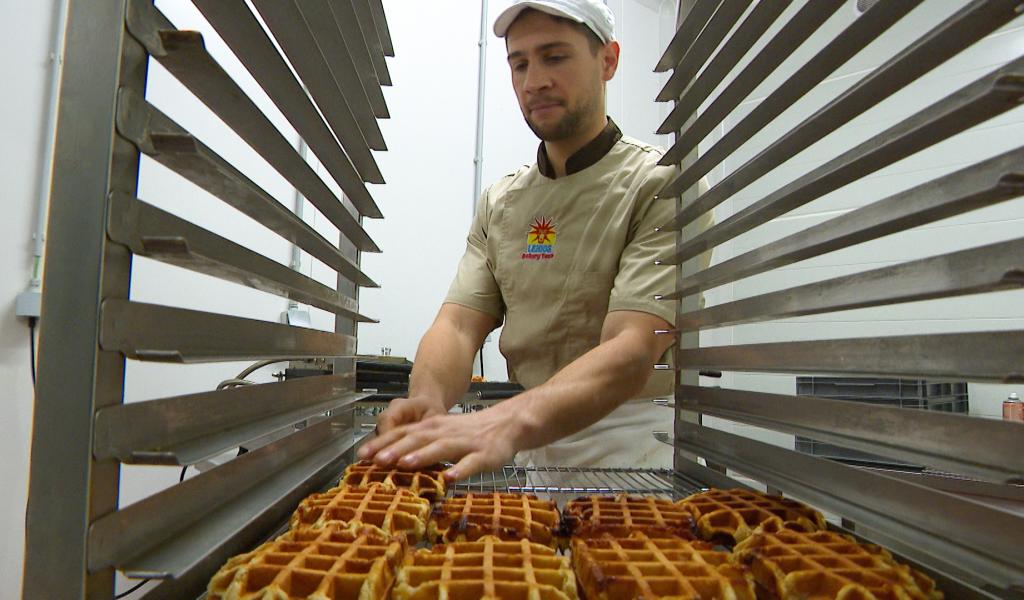 Lehios: des gaufres artisanales, locales et protéinées