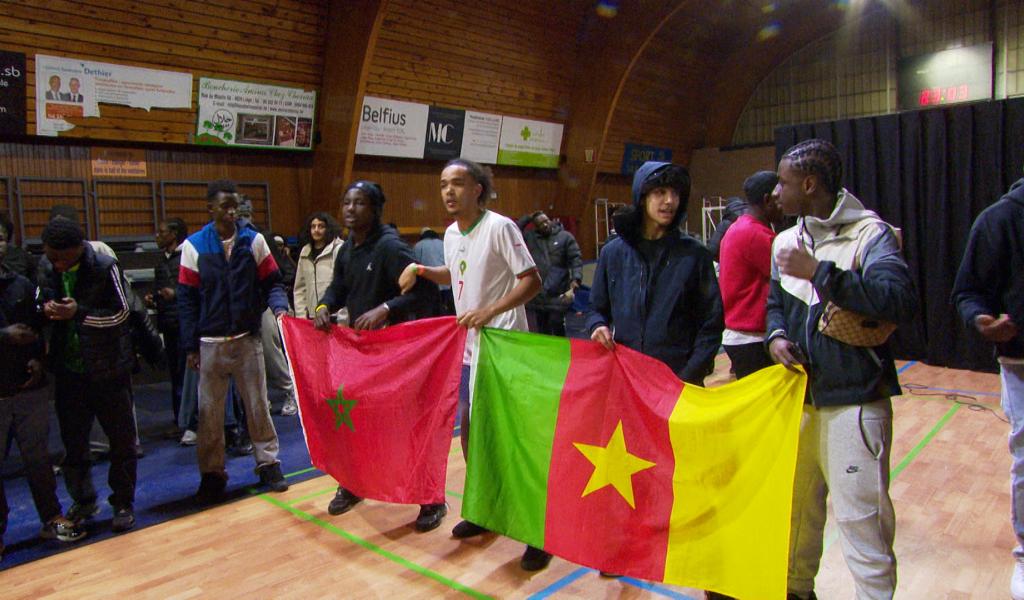 Plus de 500 personnes à Bressoux pour suivre la finale Sénégal - Maroc