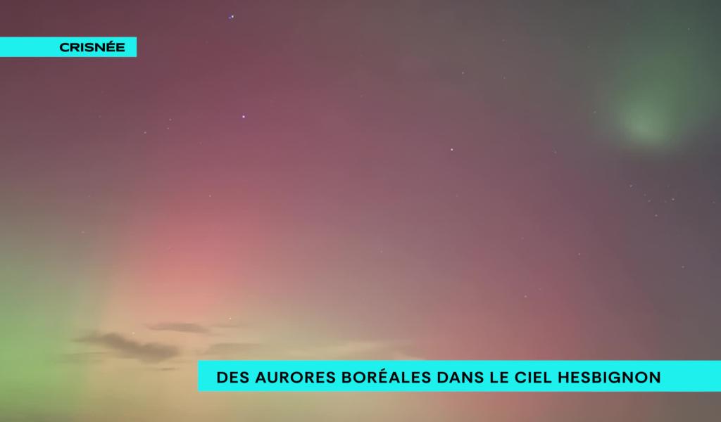Des aurores boréales dans le ciel hesbignon