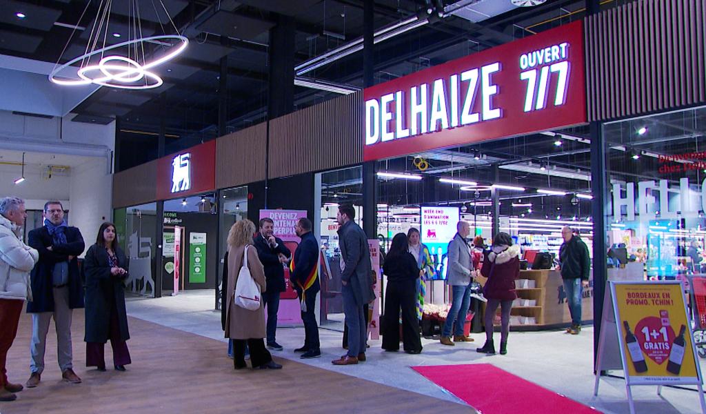 Delhaize s'installe au Shopping Cora