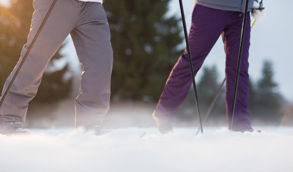Neige : la pratique du ski de fond possible