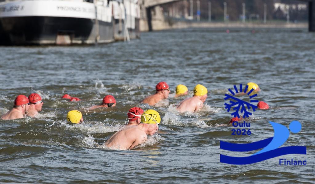 Des Hutois aux Mondiaux de nage en eaux glacées