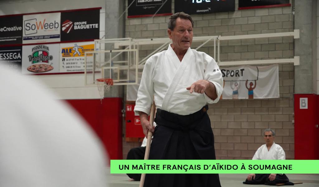 Une sommité de l'aïkido en visite à Soumagne