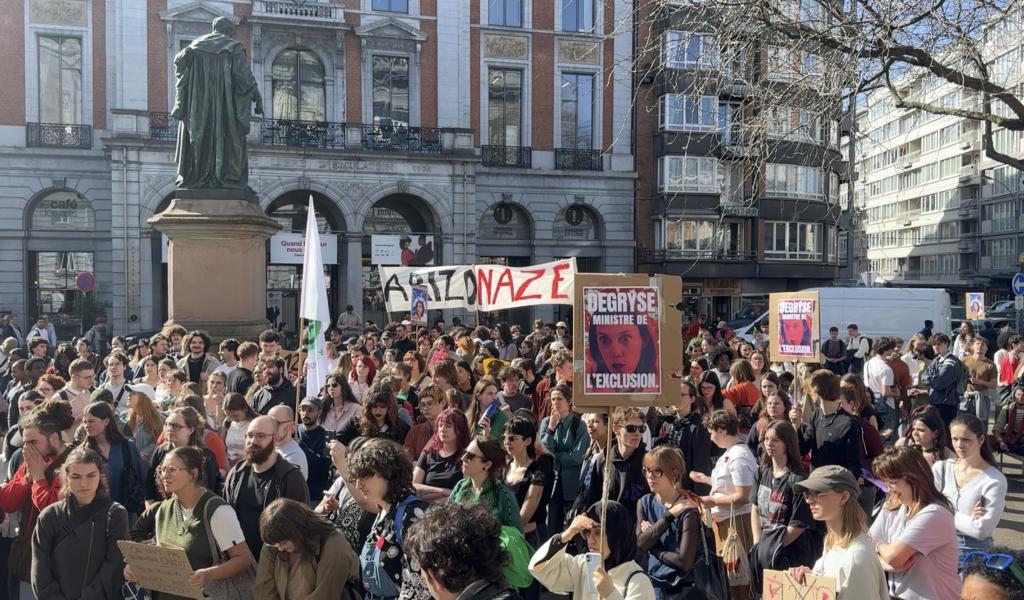 Les étudiants disent non à l'augmentation du minerval