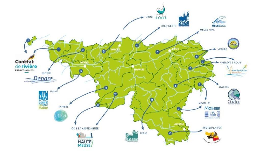 Association historique pour les Contrats de rivière Ourthe, Vesdre et Amblève/Rour