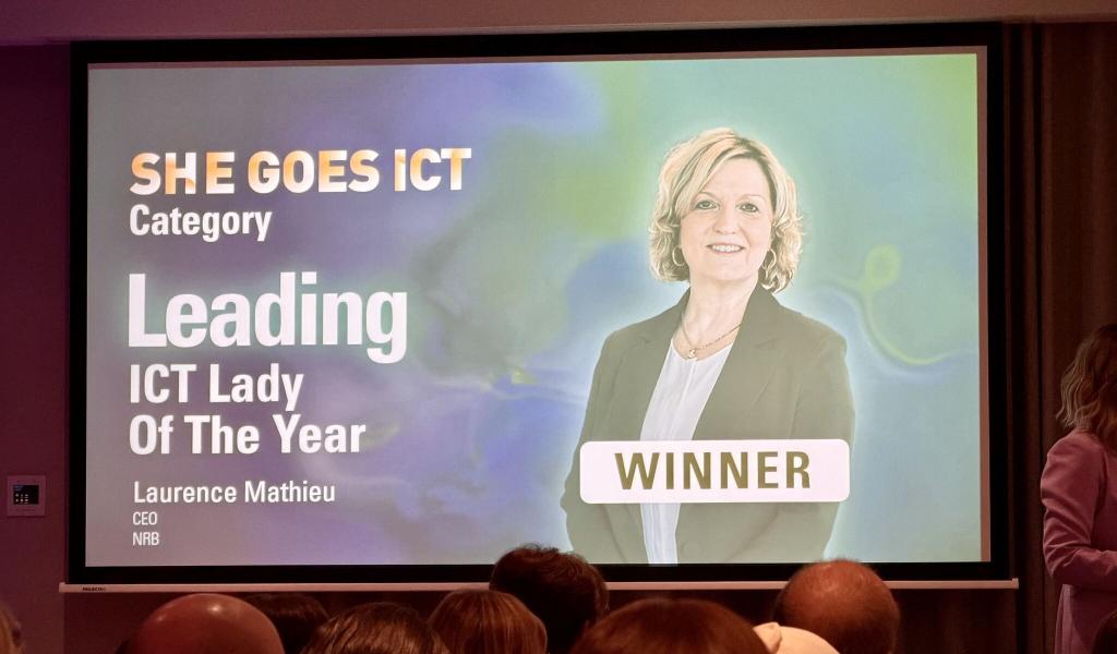 Laurence Mathieu (NRB), Leading ICT Lady of the Year 2026"