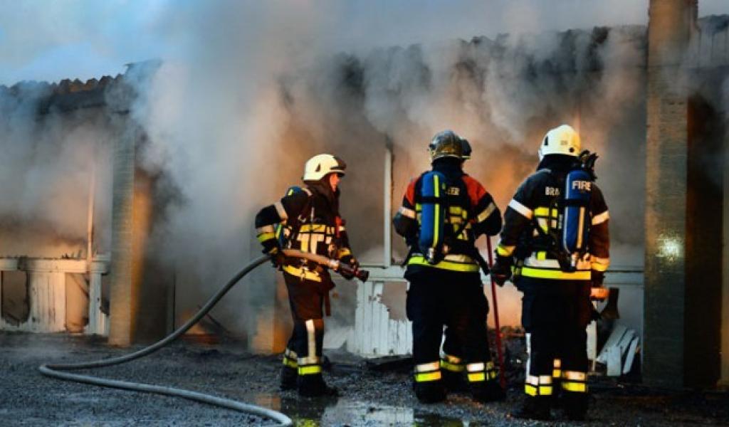 Incendie d'un hangar à Wanze : une personne légèrement brulée