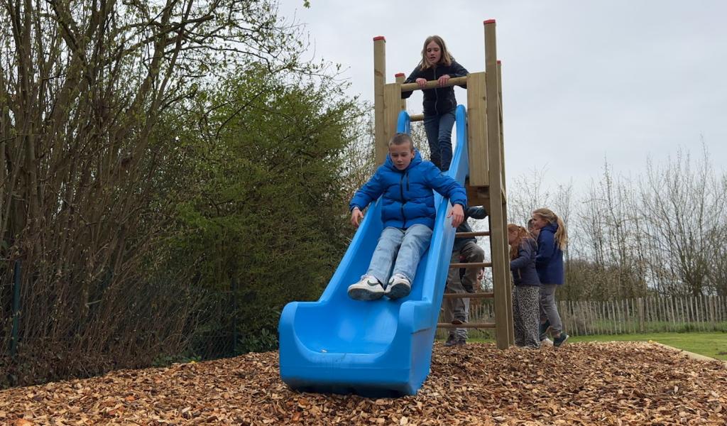 Première plaine de jeux à Wasseiges