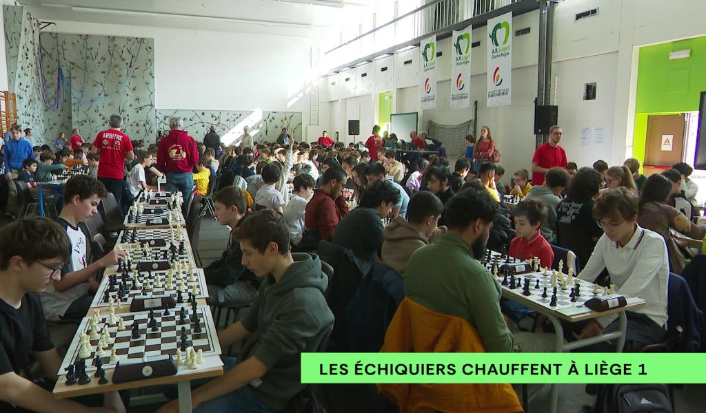 500 jeunes réunis à Liège pour la finale régionale inter-écoles d’échecs