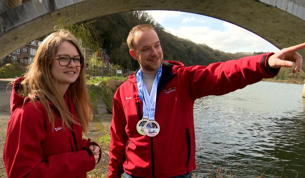 Un Hutois devient champion du monde de natation hivernale
