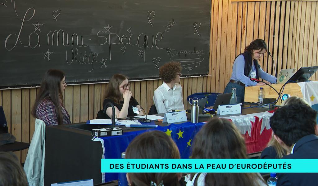 Des étudiants dans la peau d’eurodéputés