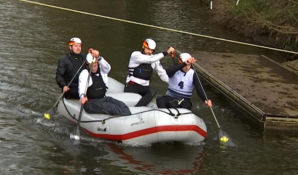 Du rafting à Liège ? Oui, et c’est même un championnat de Belgique