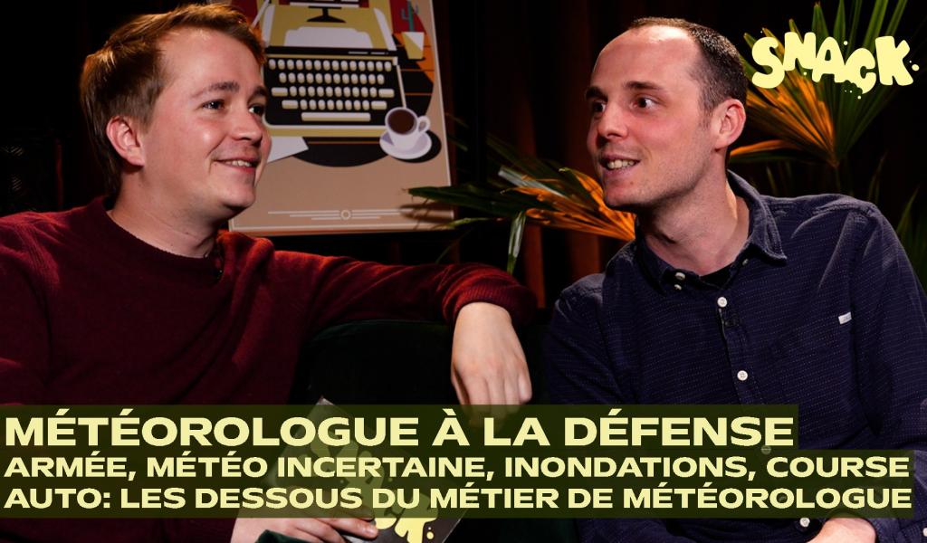 Snack - Peut-on vraiment faire confiance à la météo : un météorologue de la défense nous explique tout