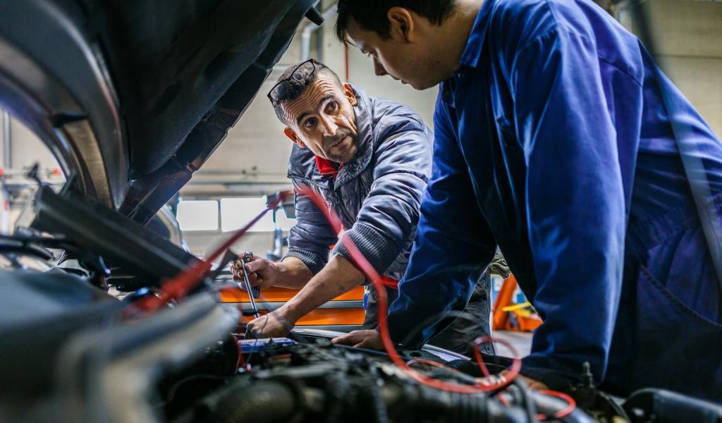 Se former comme mécanicien d’un marque automobile allemande bien connue