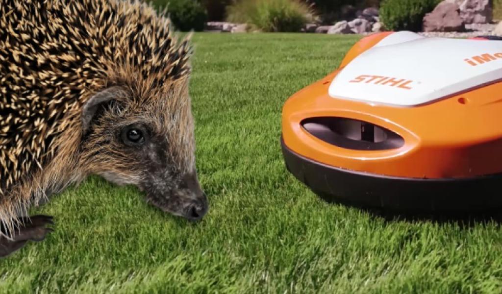 Robots-tondeuses : fonctionnement interdit de 18 h à 9 h