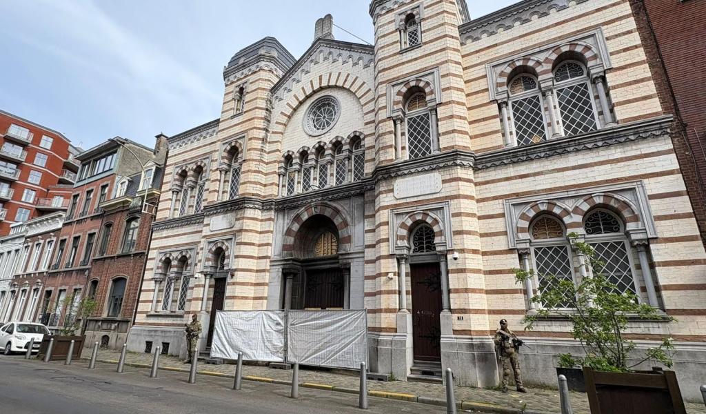 Liège : des militaires en permanence devant la synagogue
