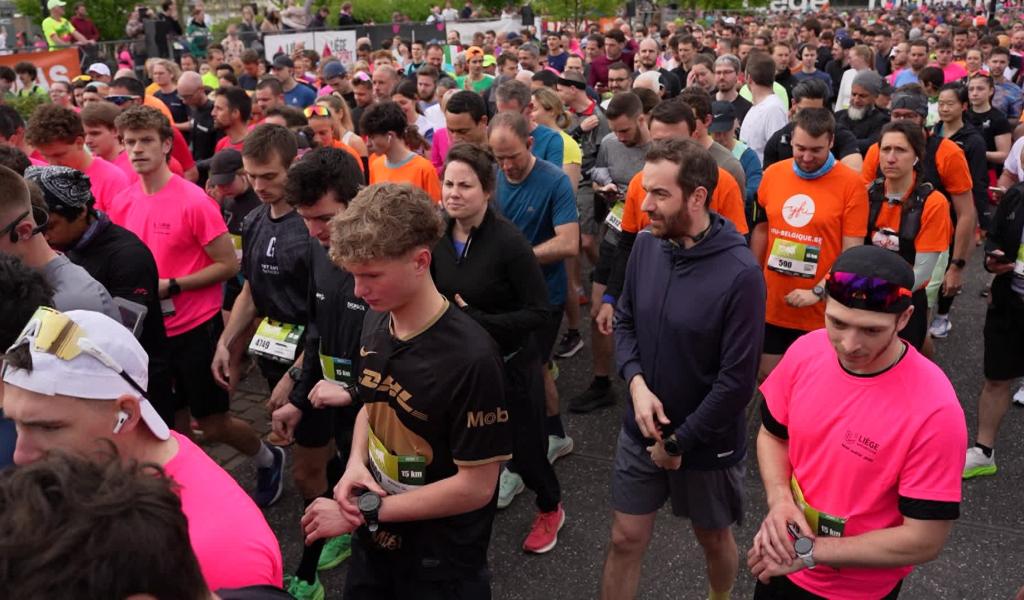 Près de 12 000 coureurs aux 15 km de Liège, devenus une "carte de visite"