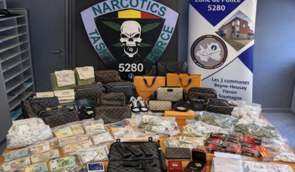 Opération anti-drogue pour la zone de police Beyne-Heusay-Fléron-Soumagne