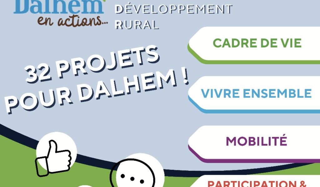 Dalhem : aux habitants de choisir 10 projets d’avenir rural pour la commune