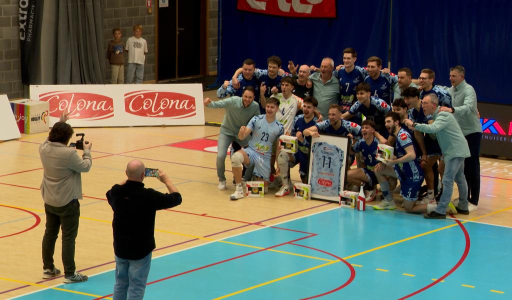Le Waremme Volley boucle sa saison avec un dernier succès à la maison