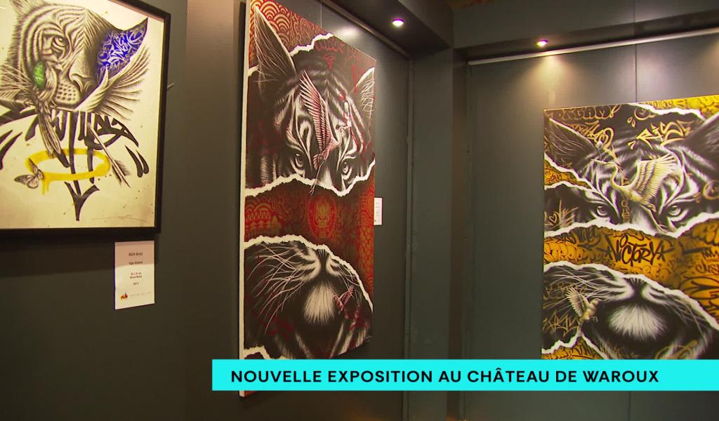 Du street art en exposition au château de Waroux