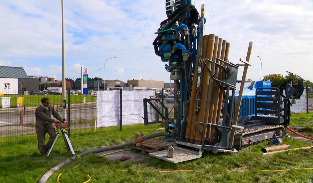 Forage géothermique sur le site d’Armstrong International