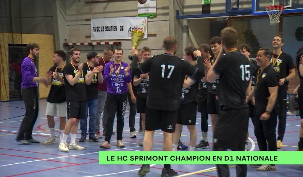 Le HC Sprimont décroche le titre de champion en D1 nationale
