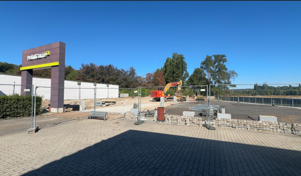 La reconstruction a débuté au zoning de Ben-Ahin