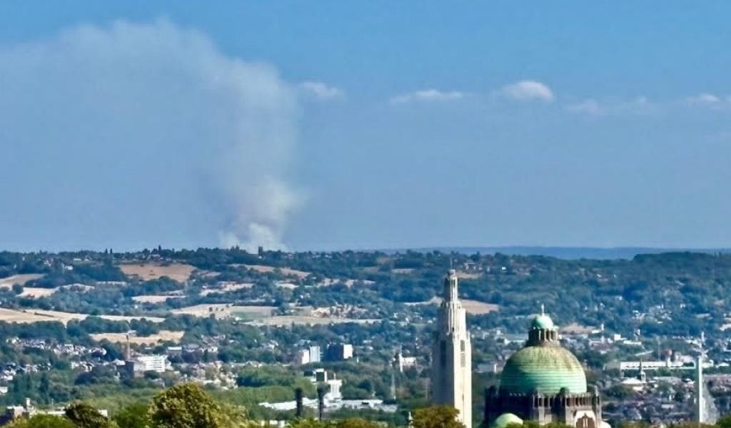 Incendie dans les Fagnes: déjà 850 ha de végétation détruits