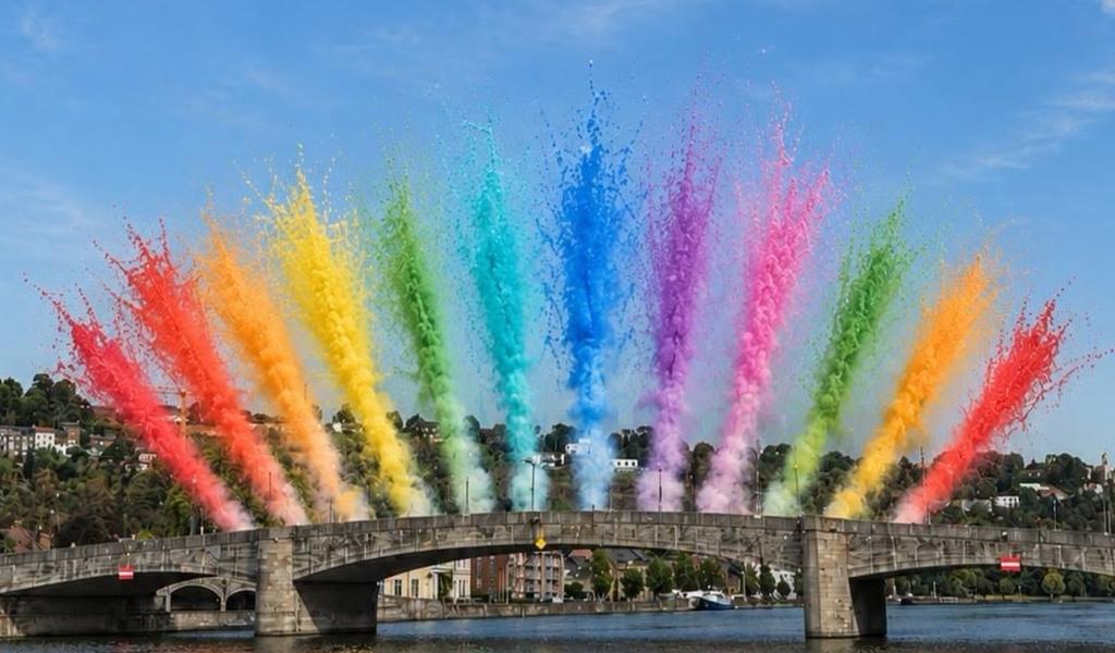 Huy : pas de feu d’artifice, mais un spectacle haut en couleurs