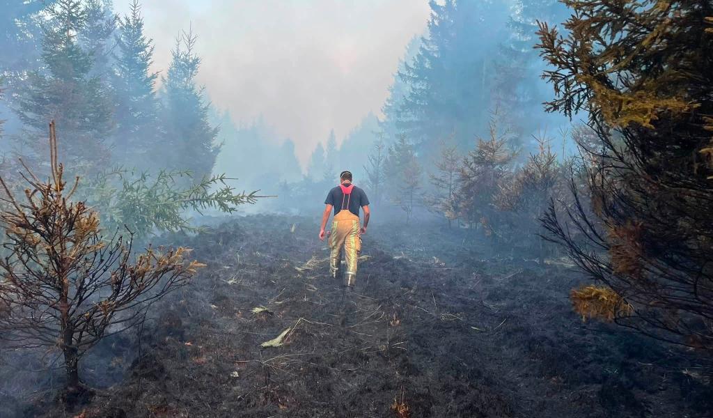 Fagnes : le feu est partout contrôlé mais les interventions restent difficiles