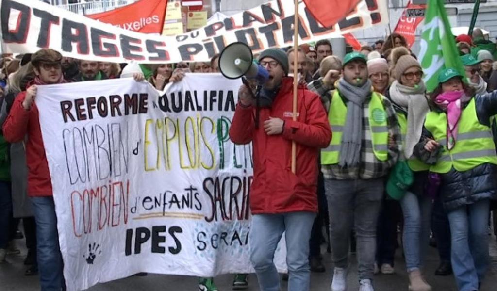 Contestation dans l'enseignement : manifestation en front commun le 10 septembre à Liège